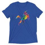 Polygon Unicorn (Retail Triblend)-Triblend T-Shirt-Swish Embassy