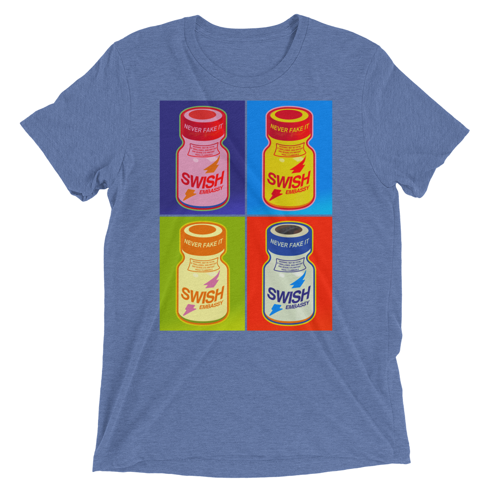 Poppers Art (Retail Triblend)-Triblend T-Shirt-Swish Embassy