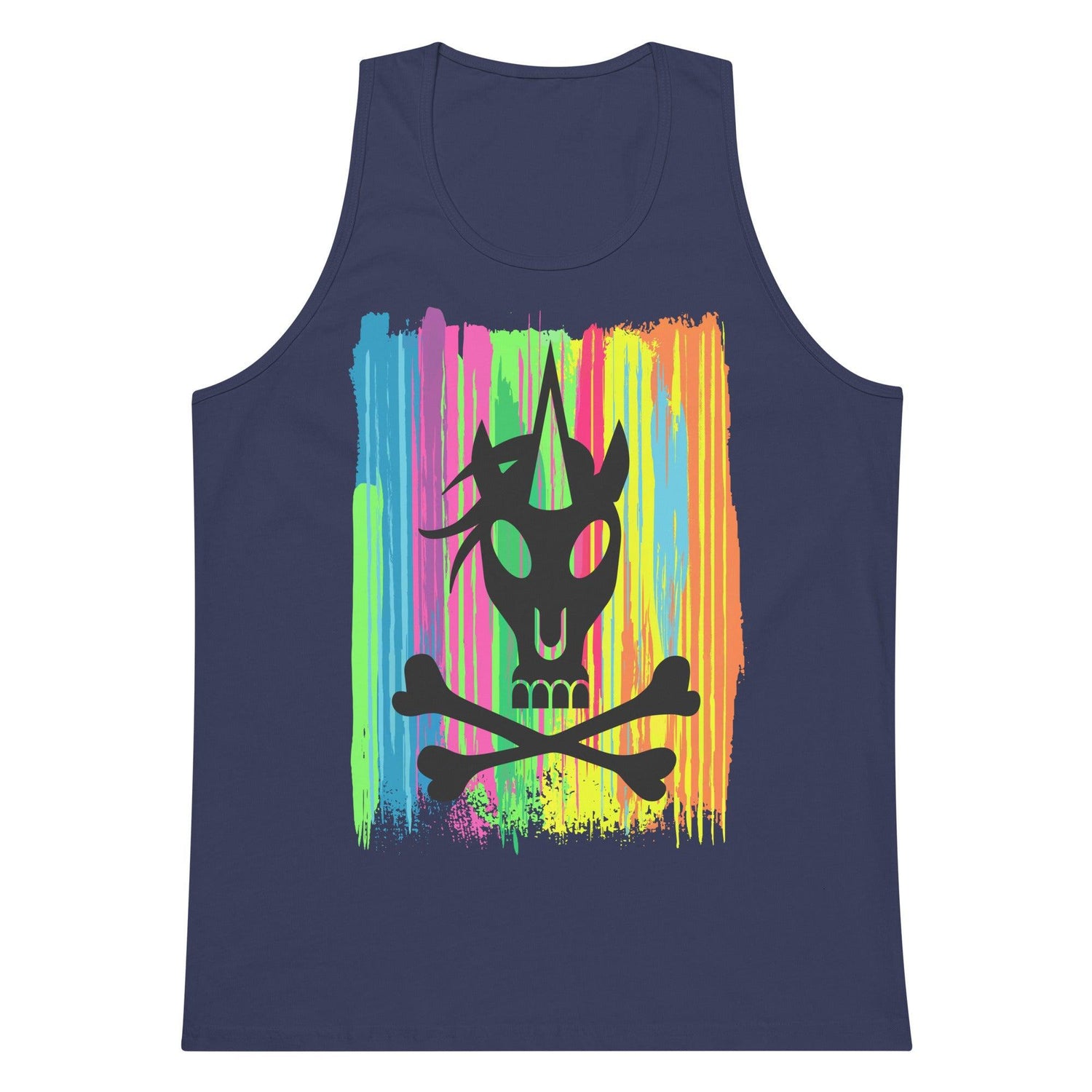 Psycho Unicorn (Tank Top)-Tank Top-Swish Embassy