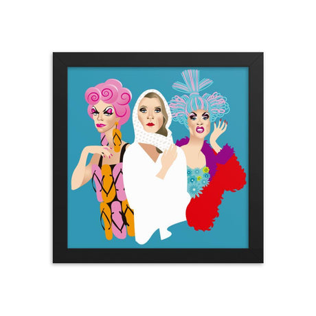 Queens of the Desert (Framed poster)-Swish Embassy