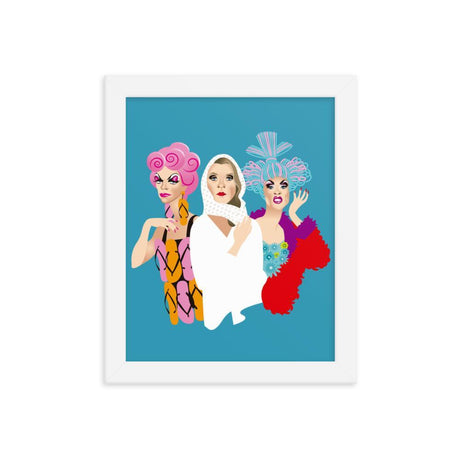 Queens of the Desert (Framed poster)-Swish Embassy