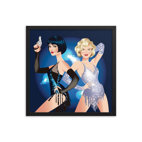 Razzle Dazzle (Framed poster)-Swish Embassy