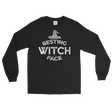 Resting Witch Face (Long Sleeve)-Long Sleeve-Swish Embassy