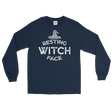 Resting Witch Face (Long Sleeve)-Long Sleeve-Swish Embassy