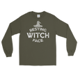 Resting Witch Face (Long Sleeve)-Long Sleeve-Swish Embassy