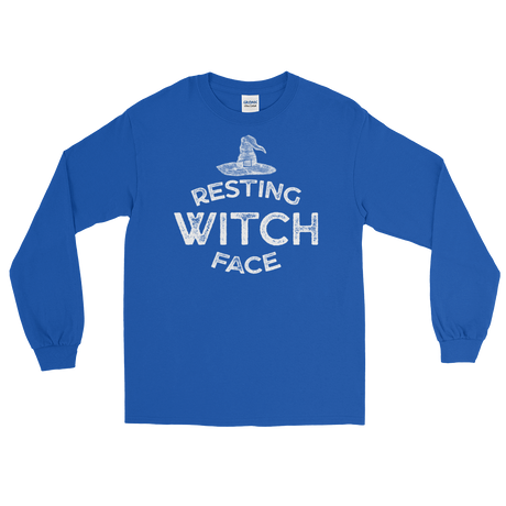 Resting Witch Face (Long Sleeve)-Long Sleeve-Swish Embassy