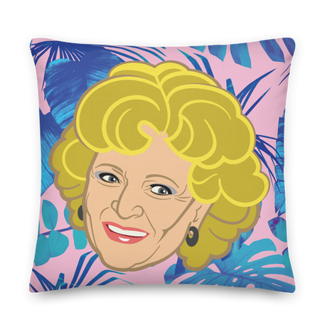 Rose Miami Edition (Pillow)-Pillow-Swish Embassy