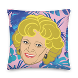 Rose Miami Edition (Pillow)-Pillow-Swish Embassy