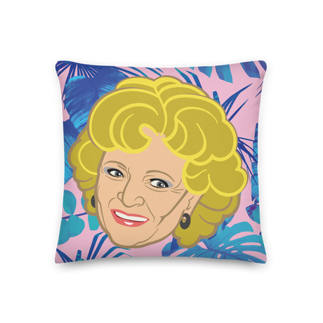 Rose Miami Edition (Pillow)-Pillow-Swish Embassy