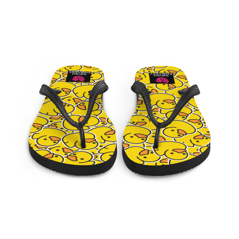 Rubber Ducky (Flip Flops)-Flip Flops-Swish Embassy