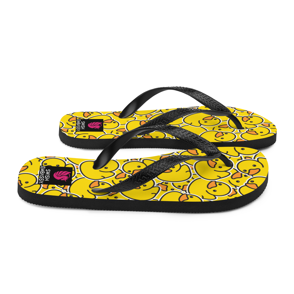 Rubber Ducky (Flip Flops)-Flip Flops-Swish Embassy