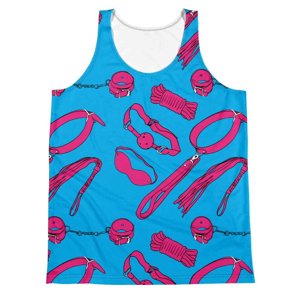 S&M (Allover Tank Top)-Allover Tank Top-Swish Embassy