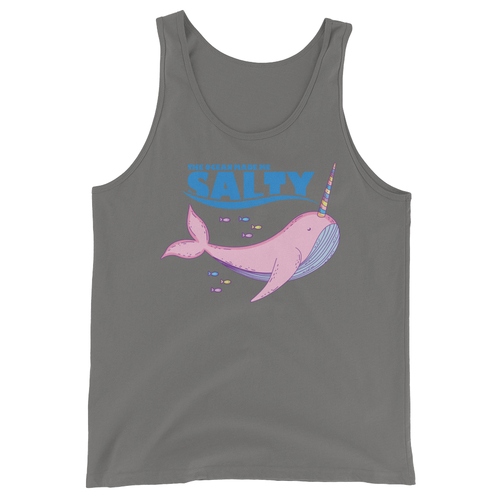 Salty Narwhal (Tank Top)-Tank Top-Swish Embassy