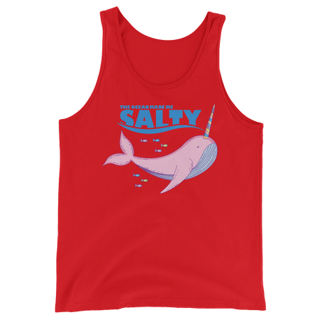 Salty Narwhal (Tank Top)-Tank Top-Swish Embassy