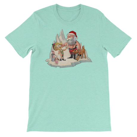 Santa's Little Helper-Christmas T-Shirts-Swish Embassy