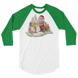 Santa's Little Helper (Raglan)-Raglan-Swish Embassy