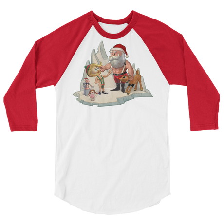 Santa's Little Helper (Raglan)-Raglan-Swish Embassy