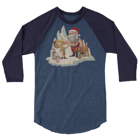 Santa's Little Helper (Raglan)-Raglan-Swish Embassy