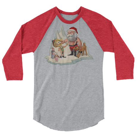 Santa's Little Helper (Raglan)-Raglan-Swish Embassy