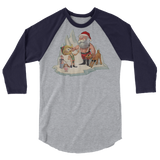 Santa's Little Helper (Raglan)-Raglan-Swish Embassy