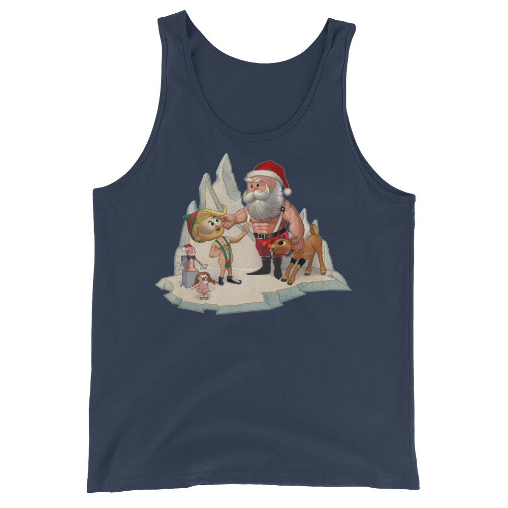 Santa's Little Helper (Tank Top)-Christmas Tanks-Swish Embassy