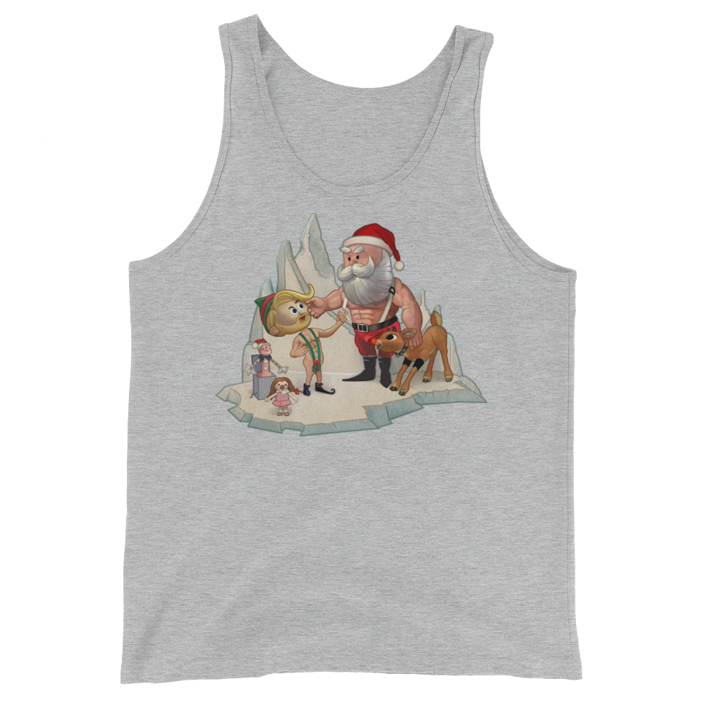 Santa's Little Helper (Tank Top)-Christmas Tanks-Swish Embassy