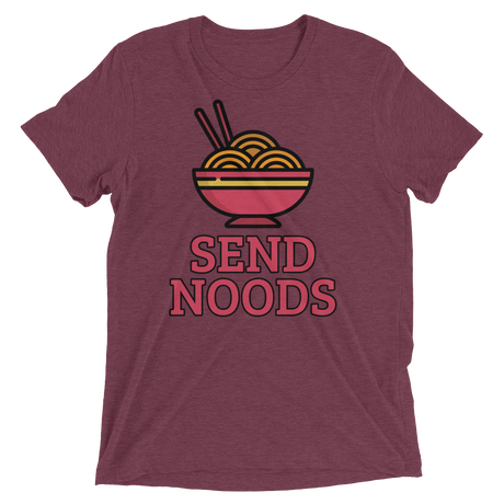 Send Noods (Retail Triblend)-Triblend T-Shirt-Swish Embassy