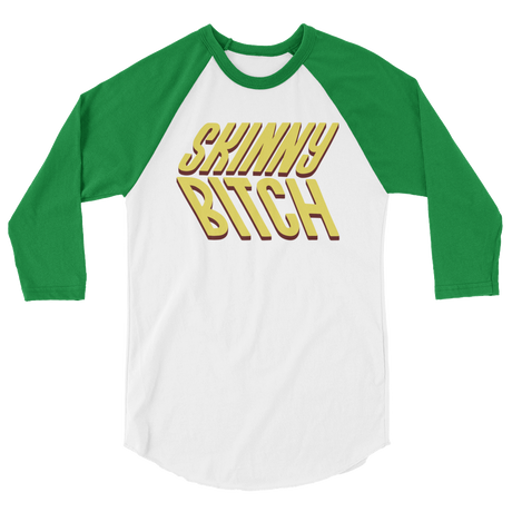 Skinny Bitch (Raglan)-Raglan-Swish Embassy