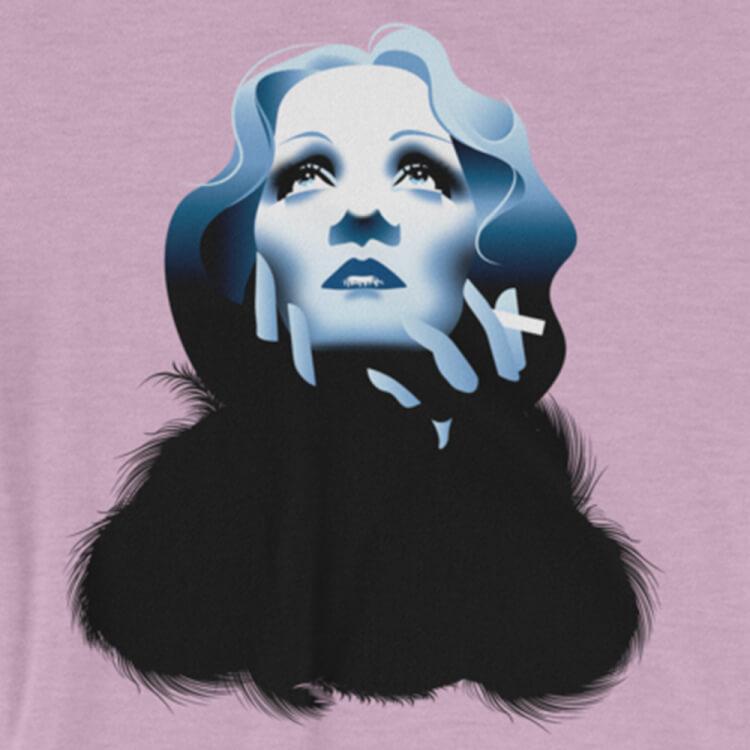 Smoking Marlene-T-Shirts-Swish Embassy