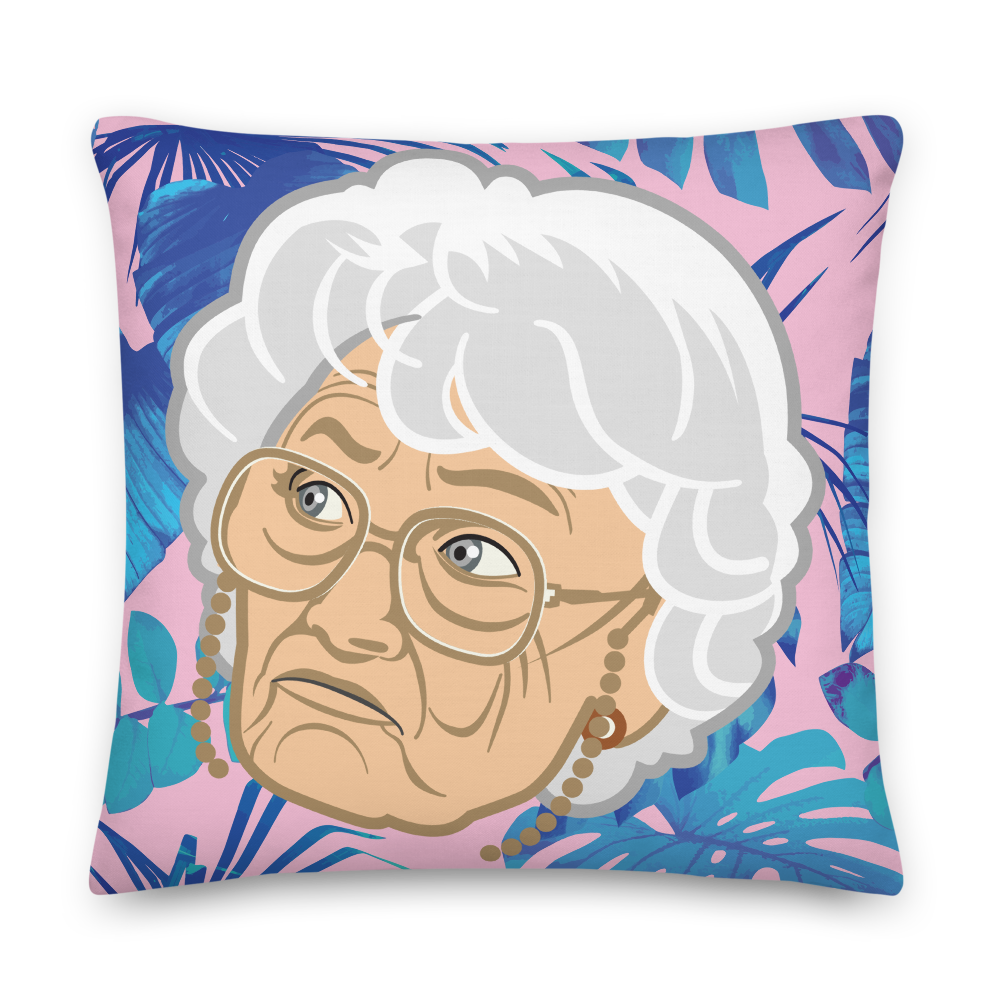 Sophia Miami Edition (Pillow)-Pillow-Swish Embassy