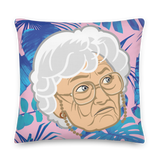 Sophia Miami Edition (Pillow)-Pillow-Swish Embassy