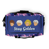 Stay Golden (Duffle bag)-Duffle Bag-Swish Embassy