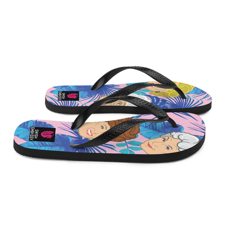 Stay Golden (Flip Flops)-Flip Flops-Swish Embassy