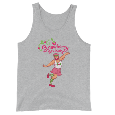 Strawberry Beefcake (Tank Top)-Tank Top-Swish Embassy