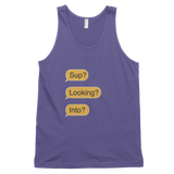 Sup? Looking? Into? (Tank)-Tank Top-Swish Embassy