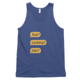 Sup? Looking? Into? (Tank)-Tank Top-Swish Embassy