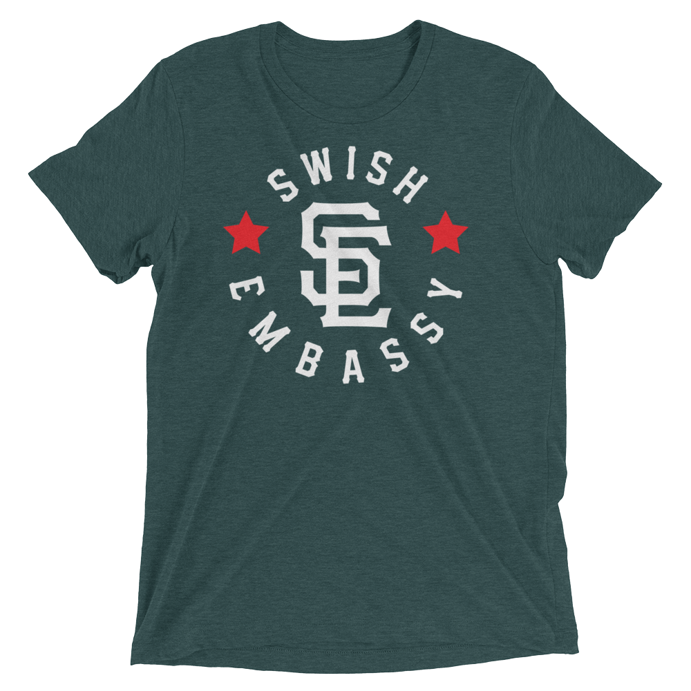 Swish Embassy Roundel (Premium Tri-Blend)-Triblend T-Shirt-Swish Embassy