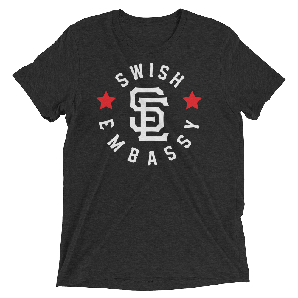 Swish Embassy Roundel (Premium Tri-Blend)-Triblend T-Shirt-Swish Embassy