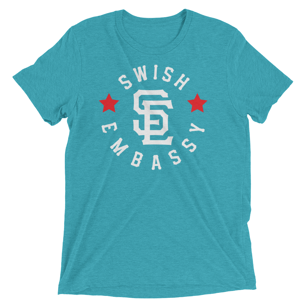 Swish Embassy Roundel (Premium Tri-Blend)-Triblend T-Shirt-Swish Embassy