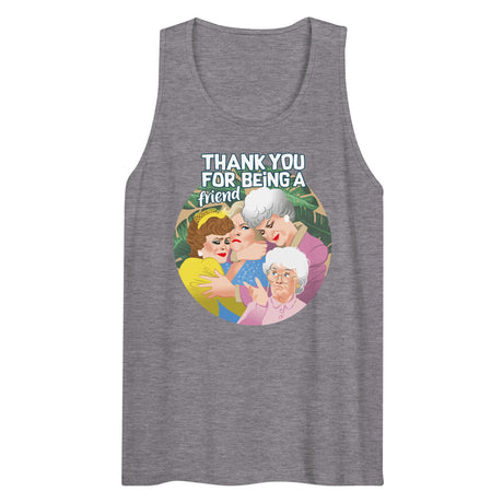 Thank You for Being a Friend (Tank Top)-Tank Top-Swish Embassy