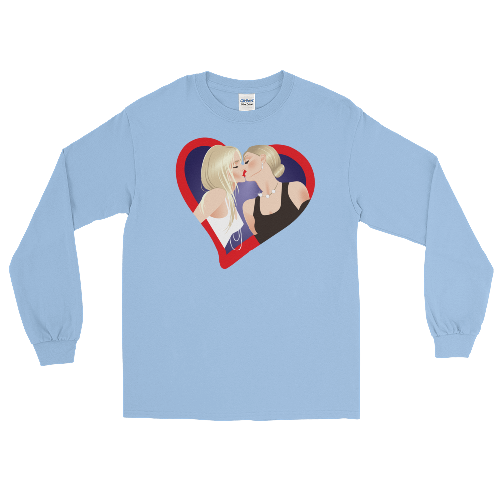 The Kiss (Long Sleeve)-Long Sleeve-Swish Embassy