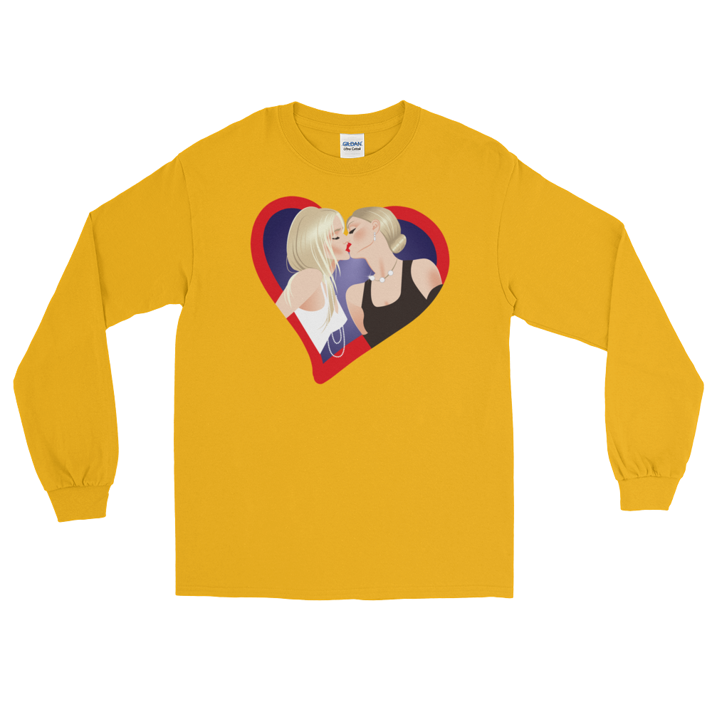 The Kiss (Long Sleeve)-Long Sleeve-Swish Embassy