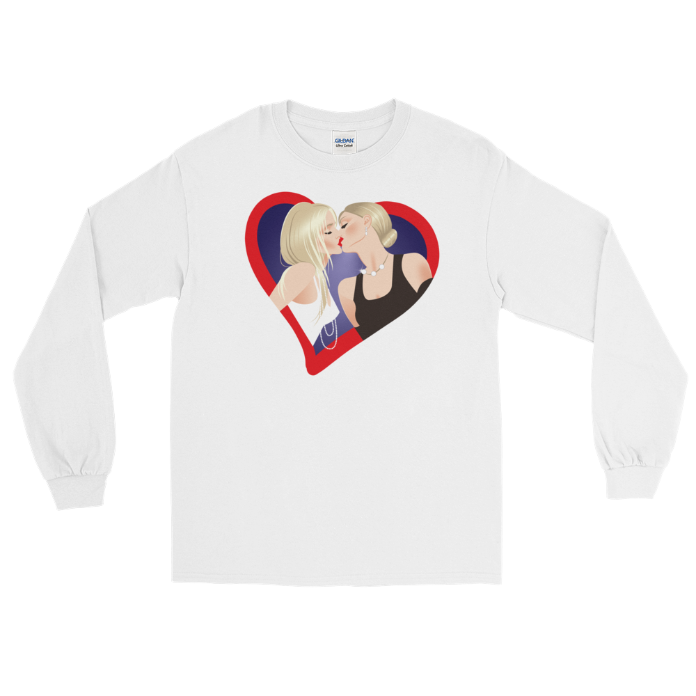 The Kiss (Long Sleeve)-Long Sleeve-Swish Embassy