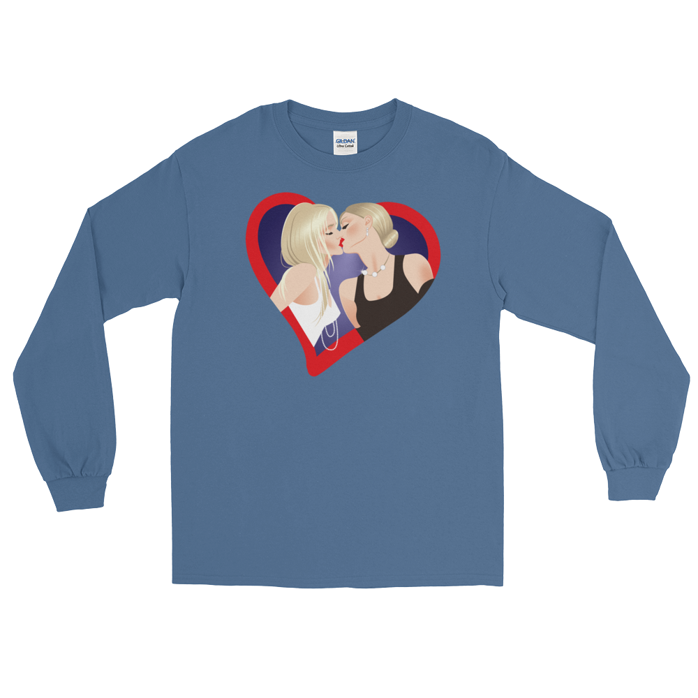 The Kiss (Long Sleeve)-Long Sleeve-Swish Embassy