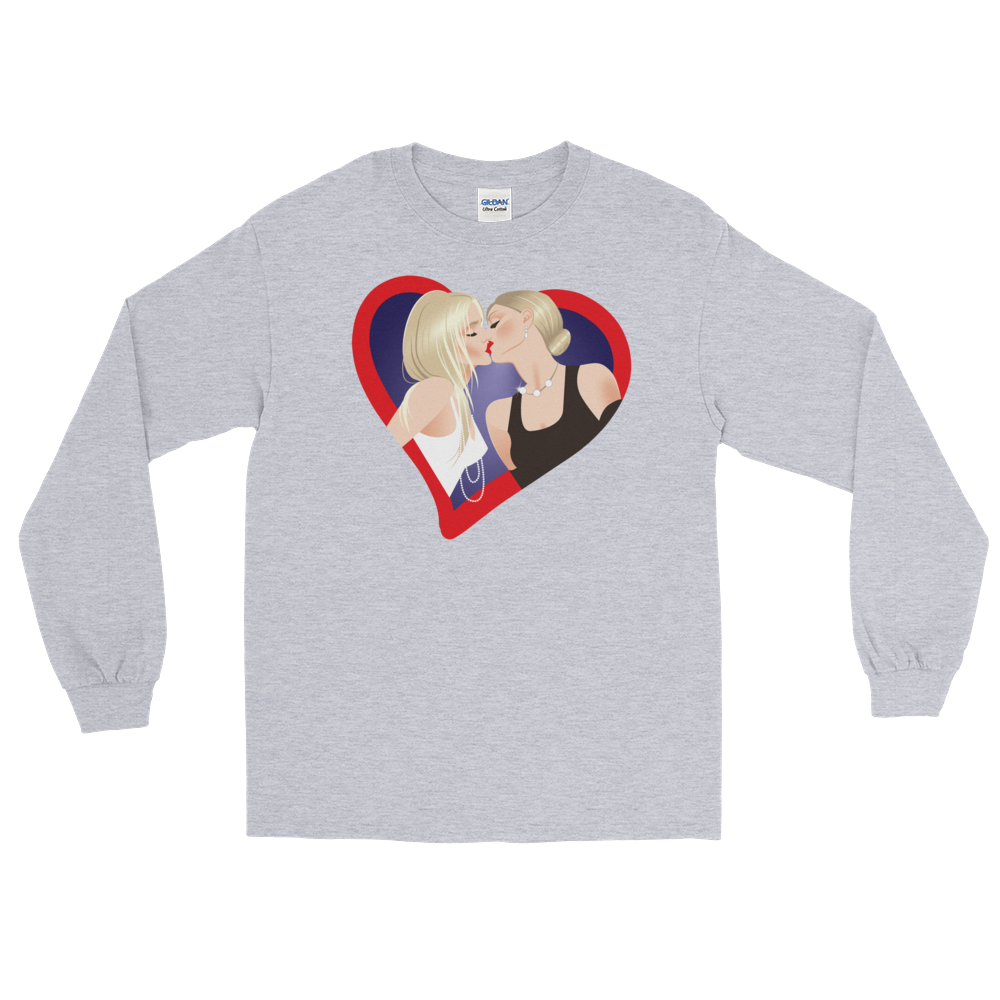 The Kiss (Long Sleeve)-Long Sleeve-Swish Embassy