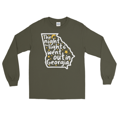The Night the Light Went Out in Georgia (Long Sleeve)-Long Sleeve-Swish Embassy