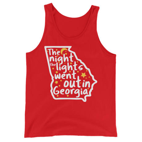 The Night the Lights Went Out in Georgia (Tank Top)-Tank Top-Swish Embassy