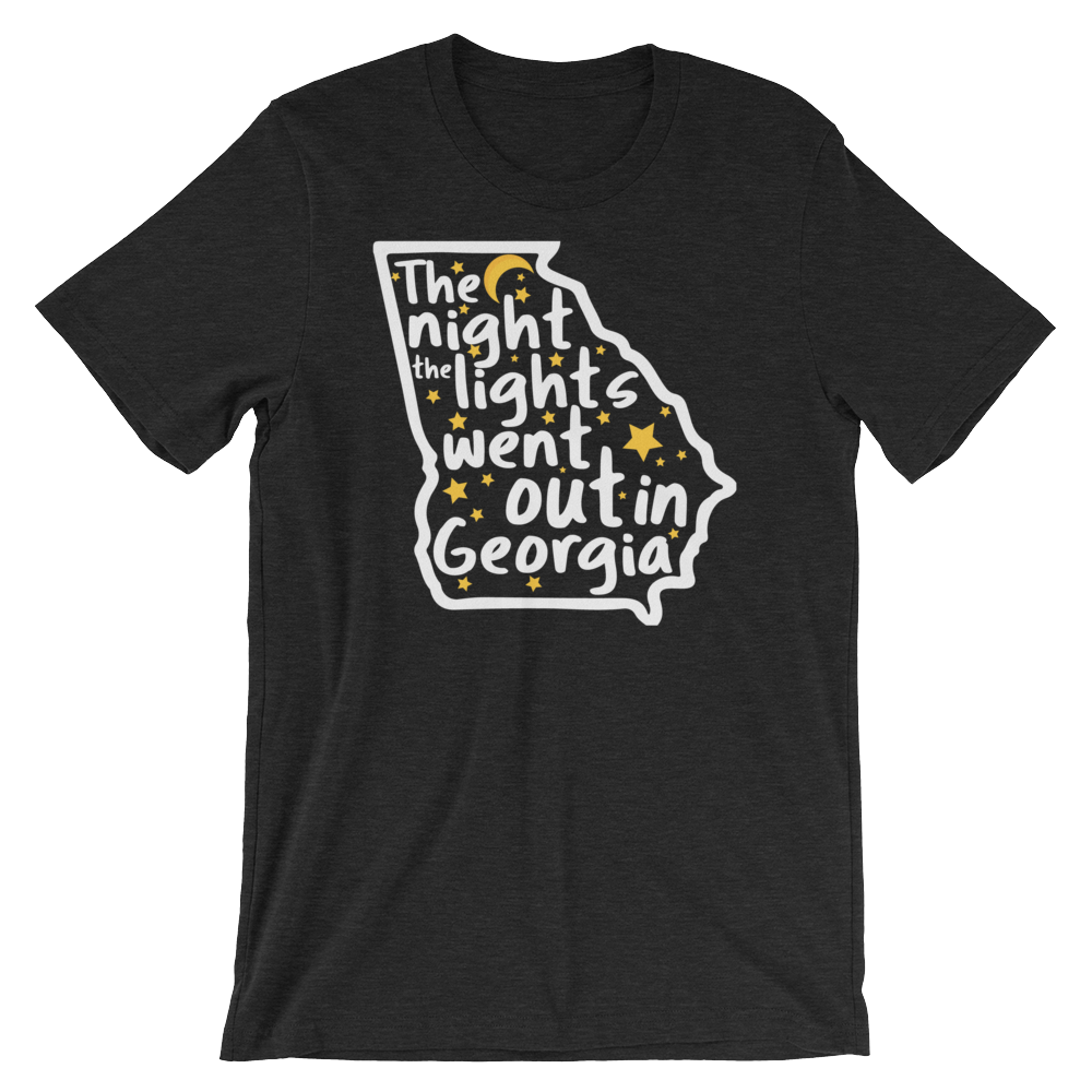 The Night the Lights Went out in Georgia-T-Shirts-Swish Embassy