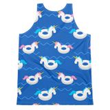 Unicorn Floater (Allover Tank Top)-Allover Tank Top-Swish Embassy