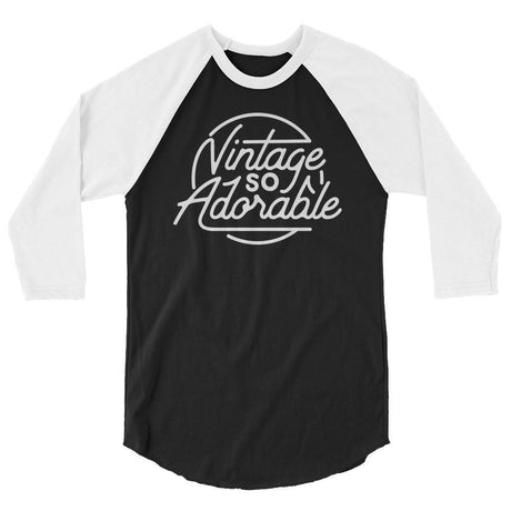 Vintage So Adorable (Raglan)-Raglan-Swish Embassy